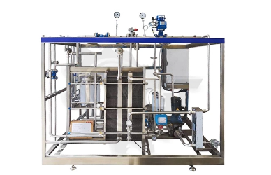 plate pasteurizer.