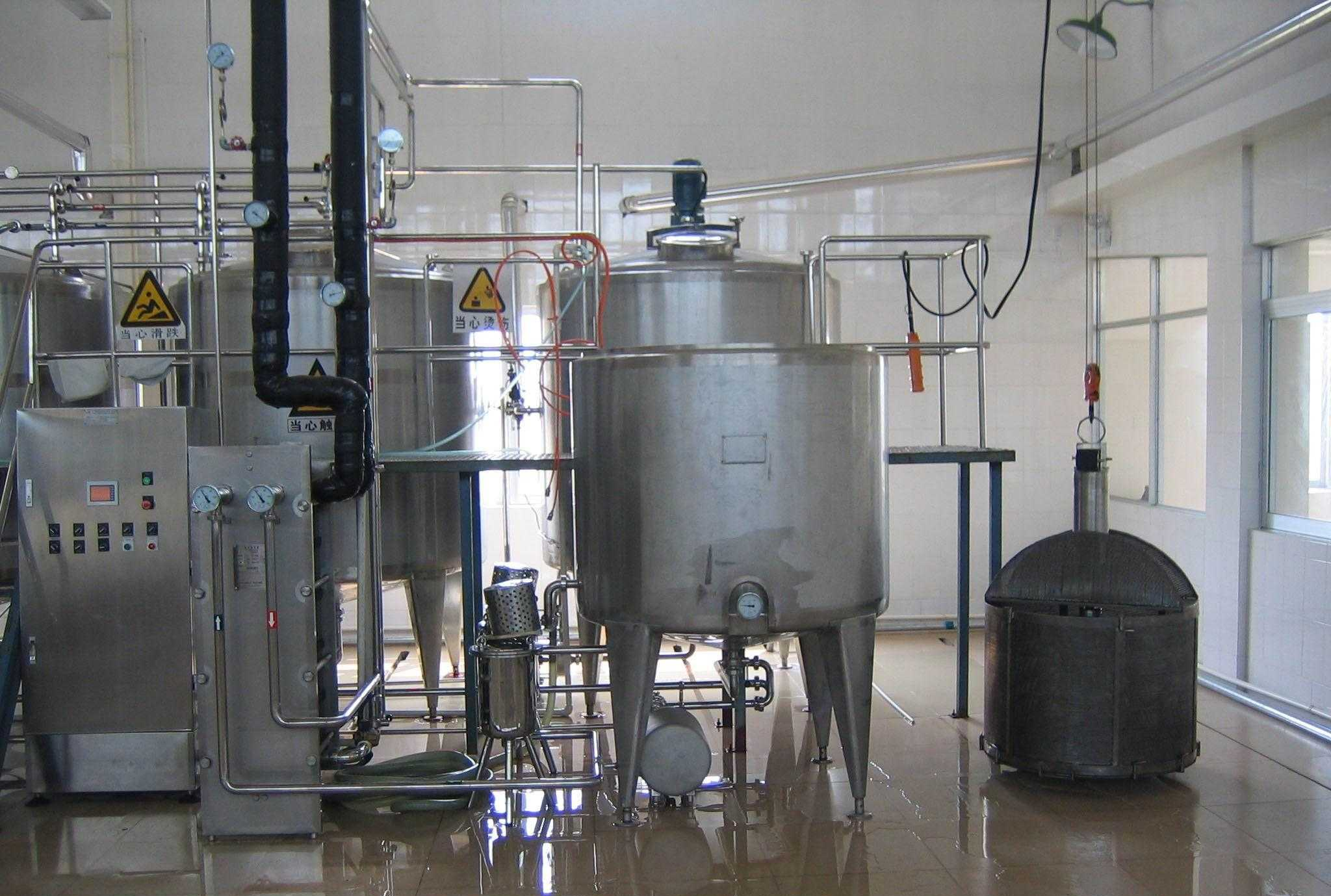 Tea drinks process plant001