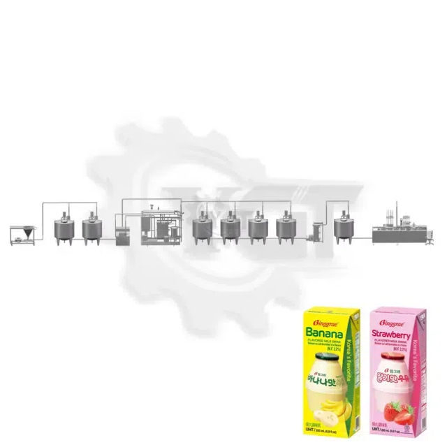 Flavored Milk Processing Lines